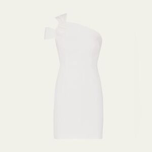 MILLY Peyton One-Shoulder Bodycon Mini Dress Size 10